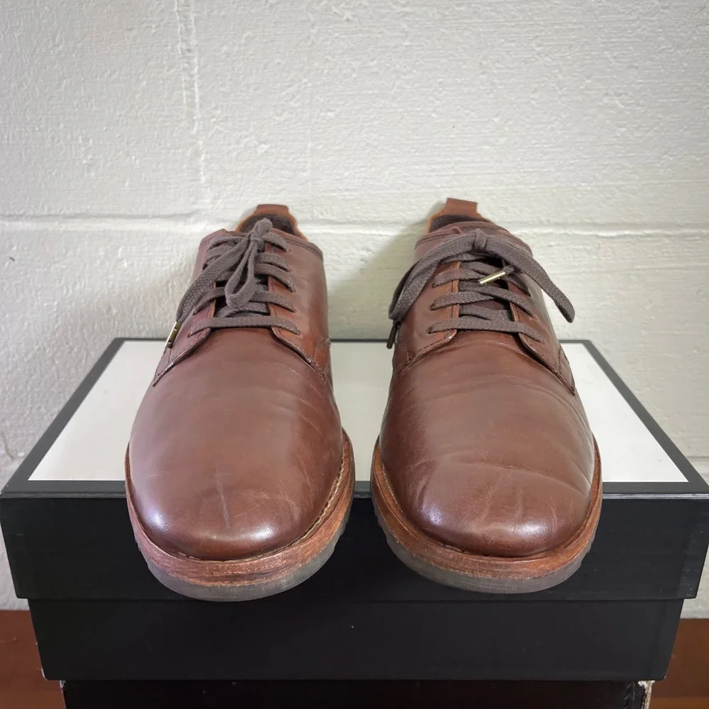 Timberland Boot Company Bardstown A19V9 Brown Leather Casual Oxford Men's 11 US